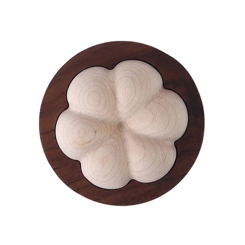 Diffusore di oli essenziali in legno Diffusore floreale portatile in legno a lunga durata Rinfrescante Sonno lentamente volatile