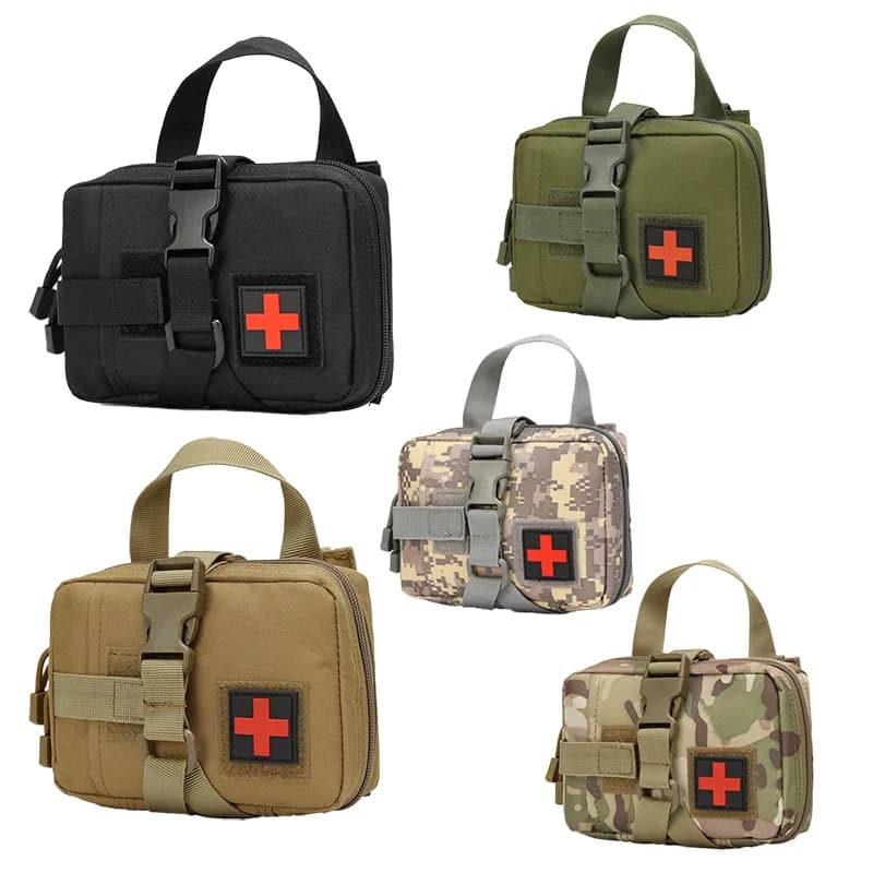 ‌Tactical First Aid Kit Bag Quick-Release EDC Medical Pouch Outdoor Survival & Organization Bags Tactical