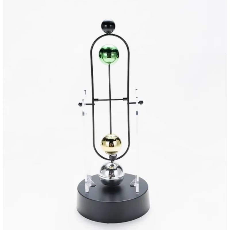 Sfera colorata Palla a pendolo di Newton Strumento a movimento perpetuo Caos Ornamento Creativo Home Room Office Moderno e semplice ornamento regalo