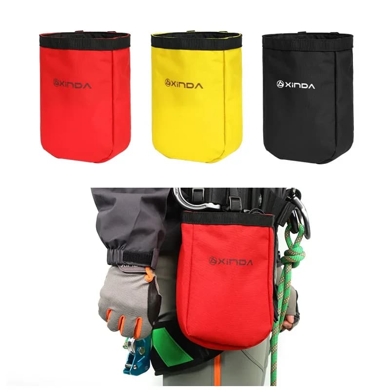 Xinda Kit di attrezzi da esterno Borsa per esplorazione di arrampicata su roccia Attrezzatura portatile Borsa per attrezzi per operazioni ad alta quota