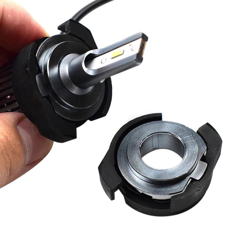 1 paio H7 Automobile Led faro Base lampadina supporto di ricambio adattatore coperchio di ritegno per Alfa Romeo VW Passat b6