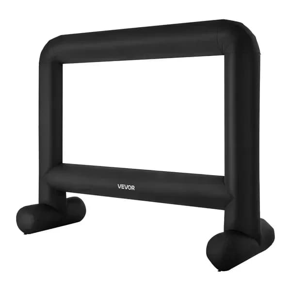 Schermo Gonfiabile per Proiezioni da 15 Piedi, Schermo Gonfiabile per Proiettore con Borsa Portatile, Facile da Montare 16:9