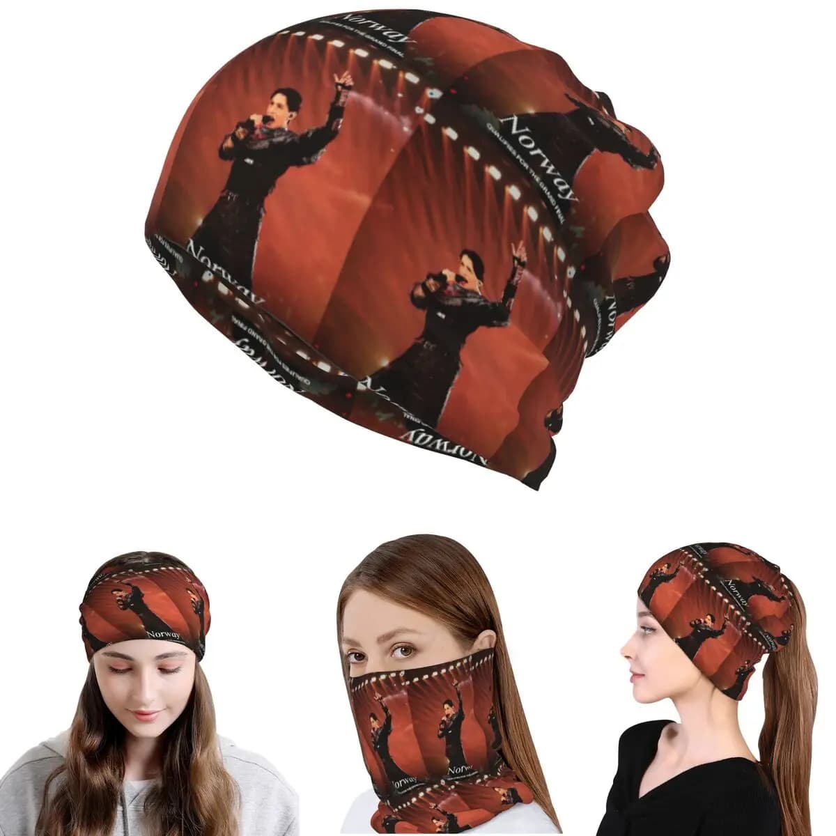 Bandana Kyle Alessandro, Copricollo, Sciarpa Multifunzione, Balaclava, Berretto Traspirante per Uomini e Donne Adulti
