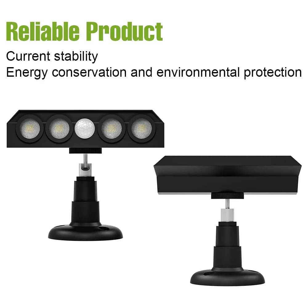 Outdoor LED Solar Wall Light PIR Motion Sensor Street Lamp Waterproof Exterior Spotlight For Garden Yard Porch Security Lighting