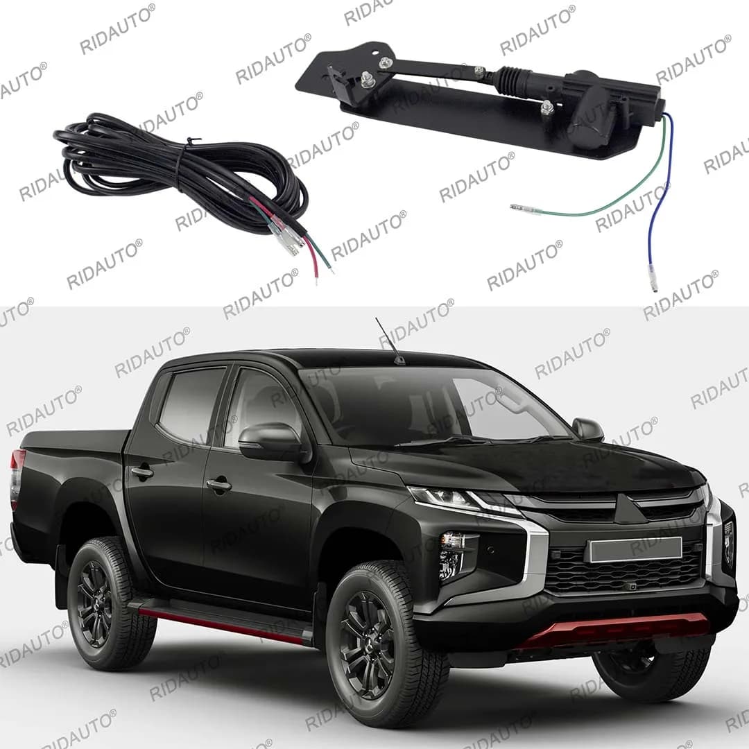 Kit serratura centralizzata per portellone posteriore Blocco pop Sblocca serratura elettrica di sicurezza per porta del cancello posteriore per Triton L200 2019-2022 Accessori per serratura posteriore