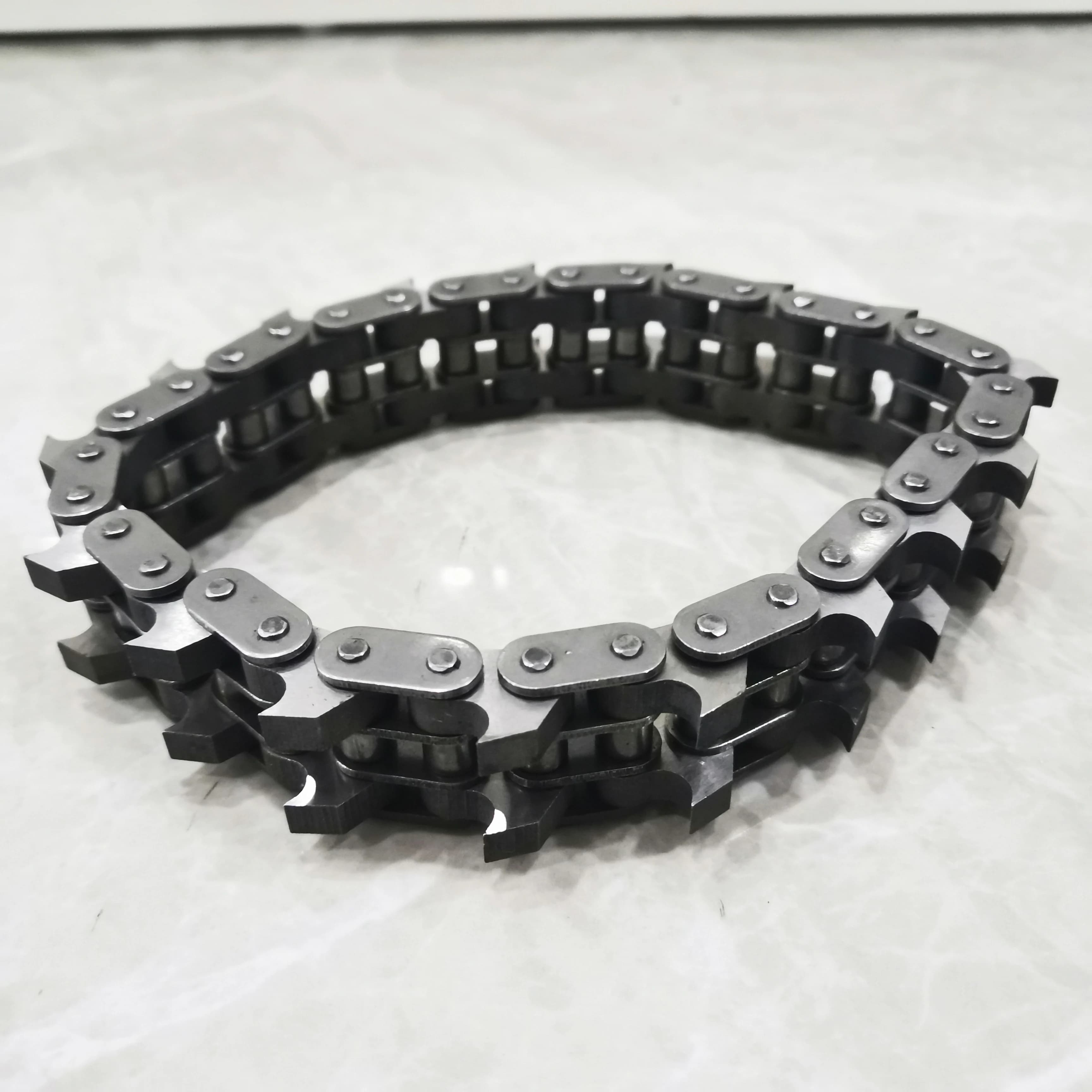 Discard separation chain for cardboard die cutting machine | Carton removal chain