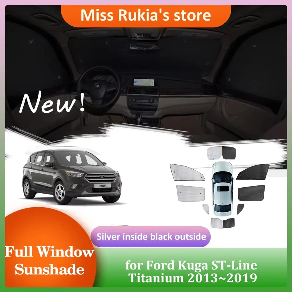 Auto Parasole per Ford Kuga C520 ST-Line Titanio 2013 ~ 2019 Tetto Finestre Visiera Parasole Parabrezza Tenda Tetto Apribile Copertura Accessori