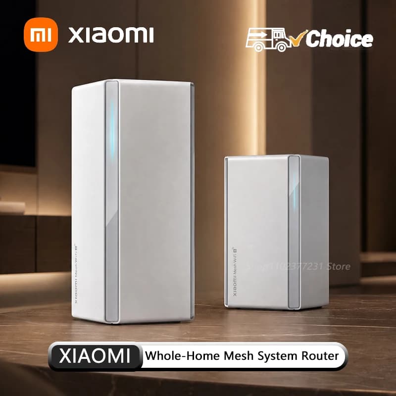 Xiaomi Whole-Home Mesh System Router WiFi6 Bluetooth Repeater Modem Gateway IPTV Signal Amplifier Gaming Accelerator CN NEW