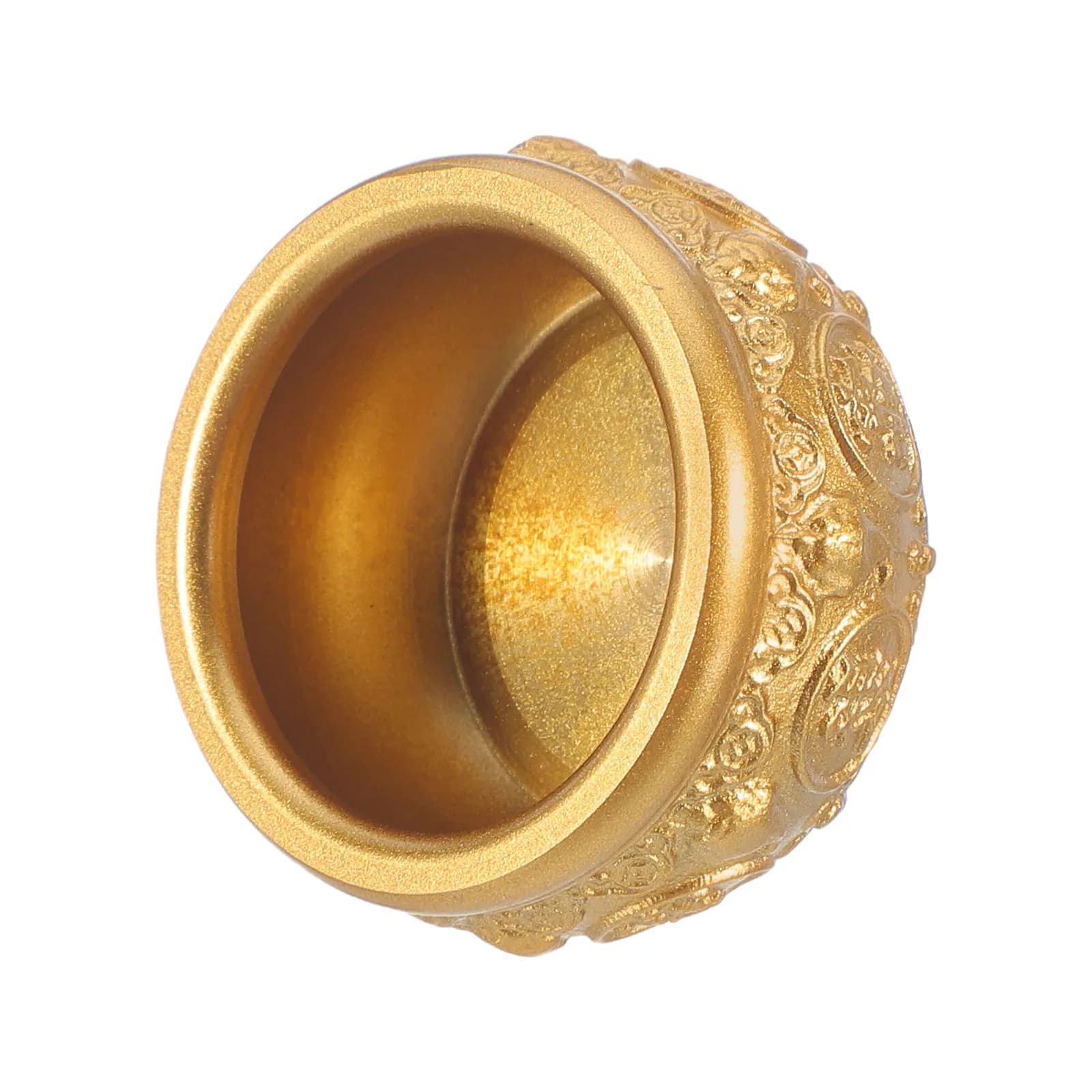 Feng Shui Treasure Wealth Bowl Holder For Feng Shui Home Decor New Year Decor Brass Incense Burner Luck Cone Stick
