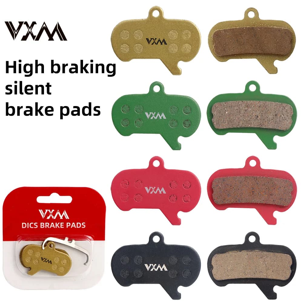 VXM Bicycle Brake Pads Sintered Metallic Brake Pads Ceramic Resin Copper-based Environmental Protection MTB Bike Brake Pads