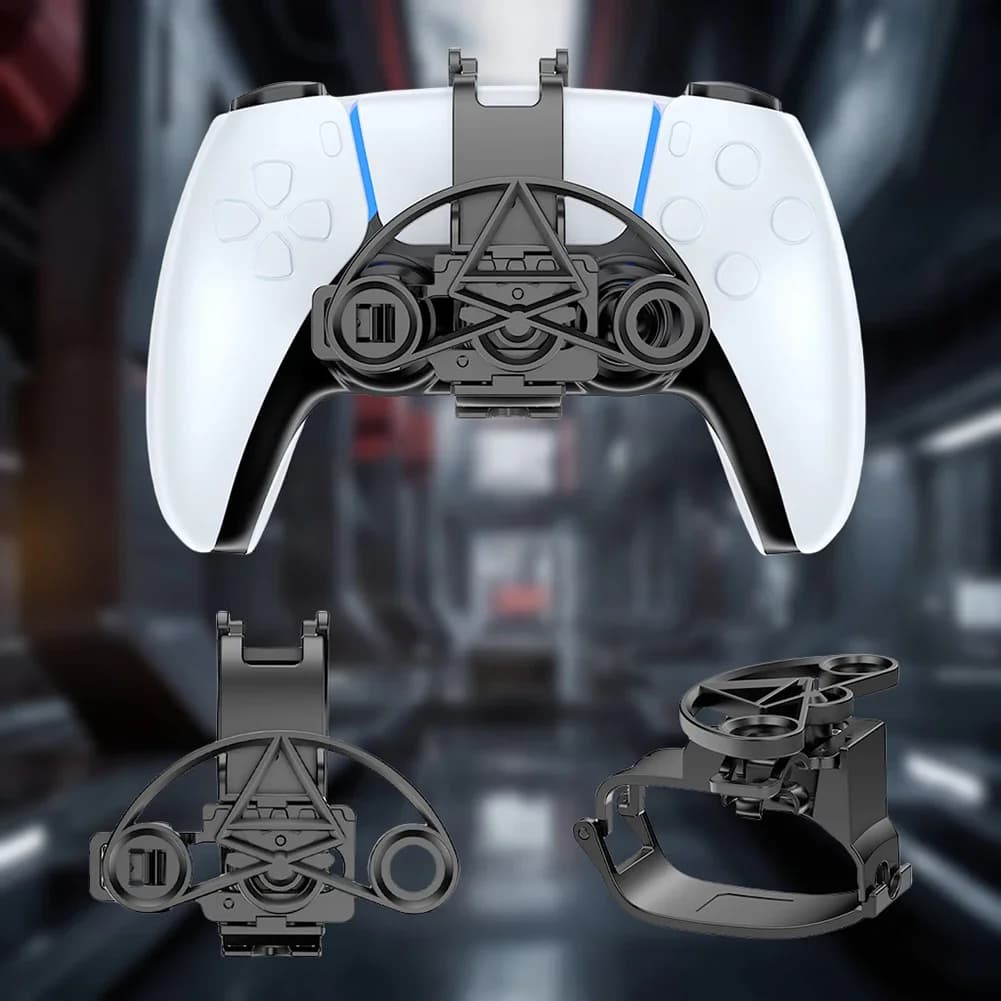 Mini Volante per Controller PS5, Accessori per Giochi di Corse, Volante Sostitutivo Stampato in 3D per Esperienza di Gioco Migliorata
