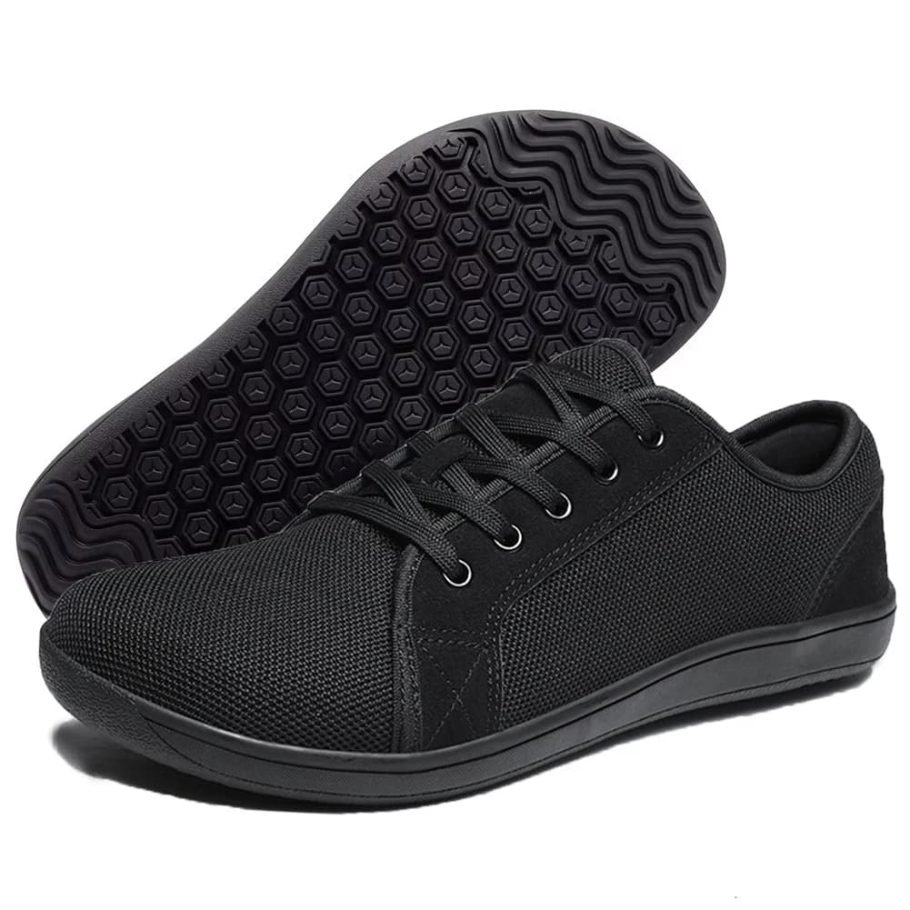 Scarpe Minimaliste PUAMSS con Punta Larga per Uomo e Donna, Sneakers da Passeggio | Suola Zero Drop | Rete Traspirante