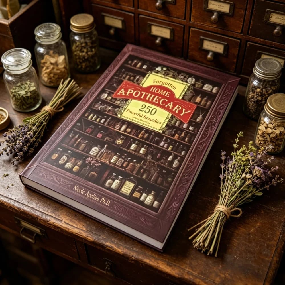 Forgotten Home Apothecary di Nicole Apelian, guida per principianti in inglese con copertina morbida, 250 rimedi naturali a base di erbe per il benessere, spedizione gratuita