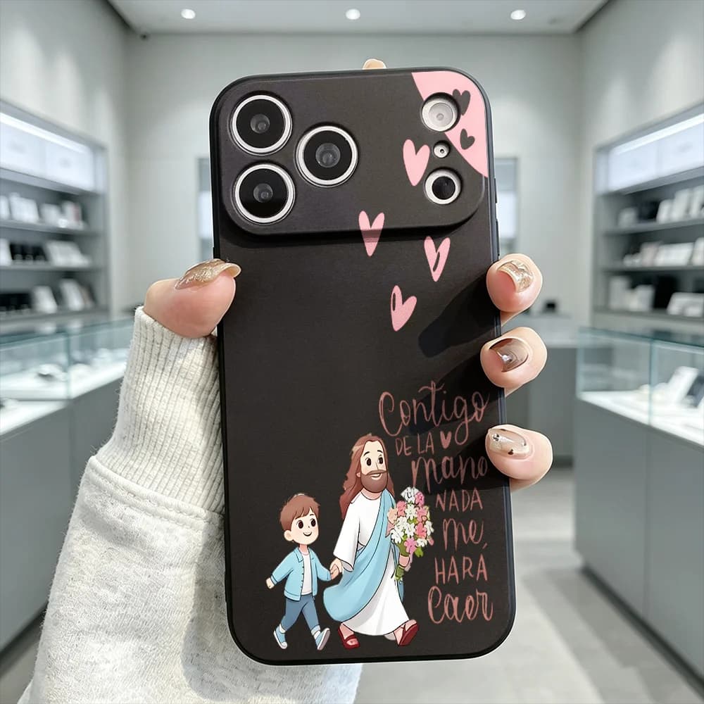Jesus And Boy Spanish Art Slim Fit Shockproof Phone Case For Honor X9 X8 X7 X6 X5 Smart 600 500 400 300 200 Pro Lite Back Cover