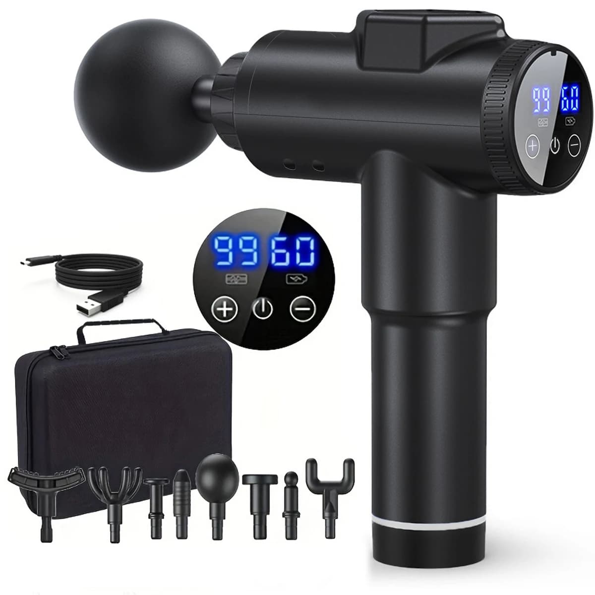 Massage Machine Masseur Muscle Massager Gun Masazer Massagers for Body Vibrator Men's Grooming Massage Low Frequency Massager