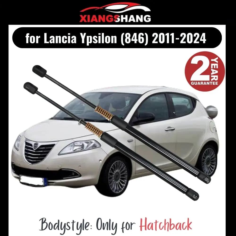 2 Pezzi Ammortizzatori a Gas per Portellone Posteriore con Apertura Automatica per Lancia Ypsilon (846) 2011-2024 Hatchback