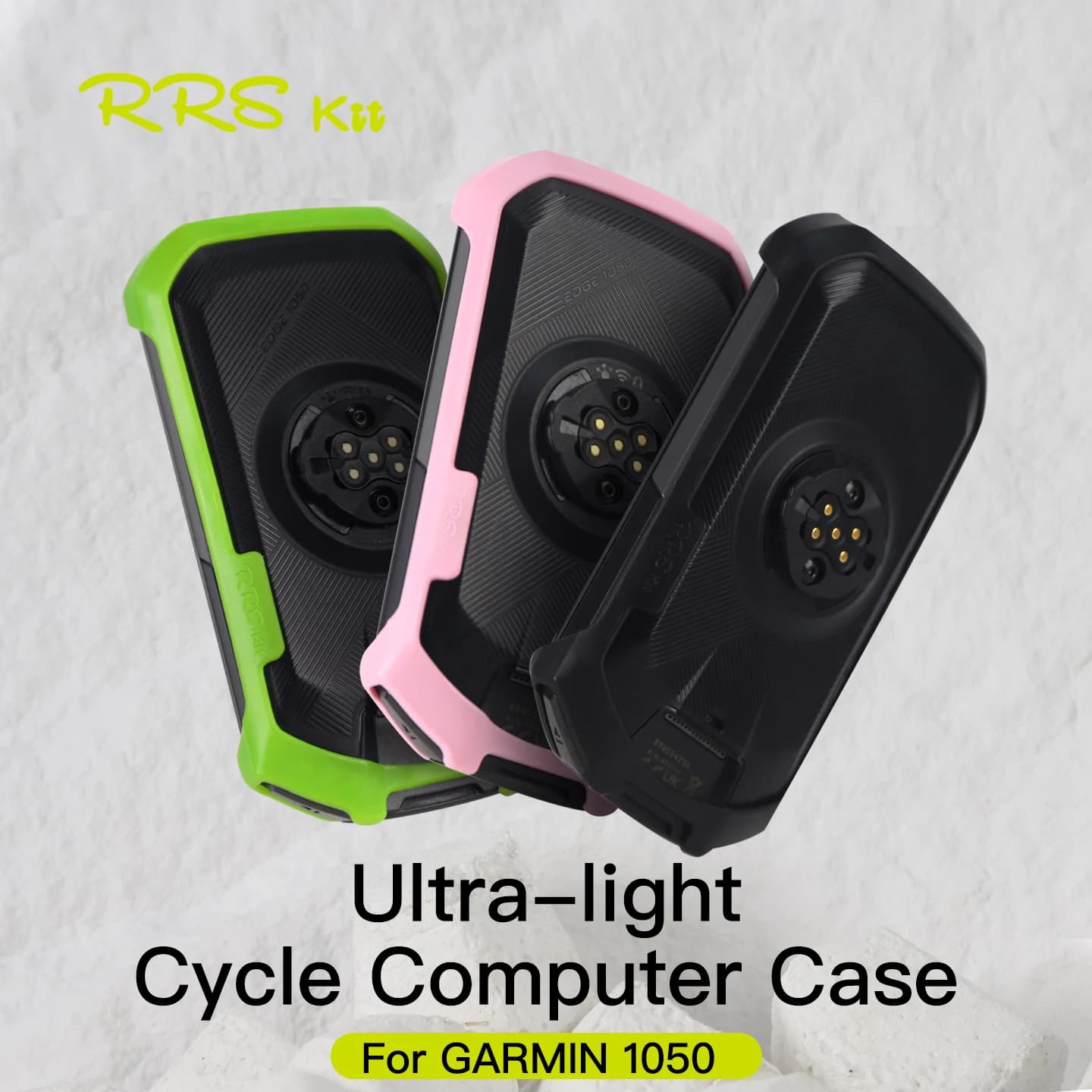 RRSKIT For Garmin 1050 Bicycle Computer Ultralight Silicone Protective Case GPS Speedometer for Bike Anti-skid Case