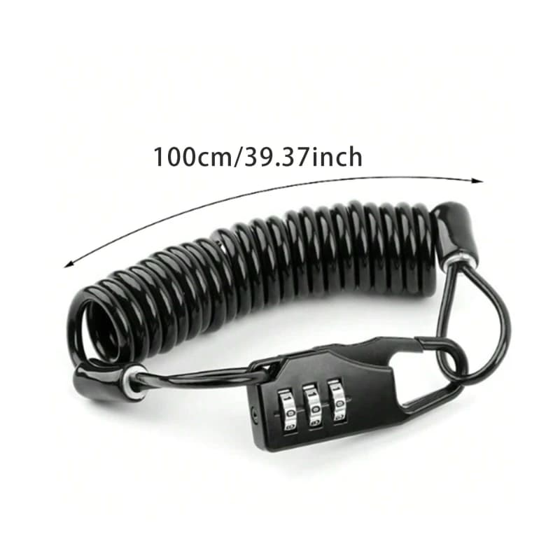Universal helmet lock for electric vehicle Metal anti-theft lock Electric bike lock Fixed hook lock for bicycle Safety hat Helmet lock