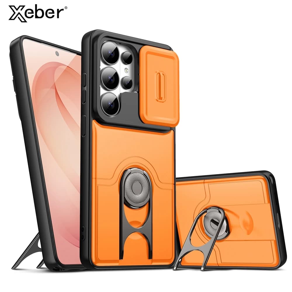 Armor Ring Holder For Magsafe Magnetic Case For Samsung Galaxy S26 S25 FE S24 S23 Ultra Plus A37 A17 A57 A55 Shockproof Cover
