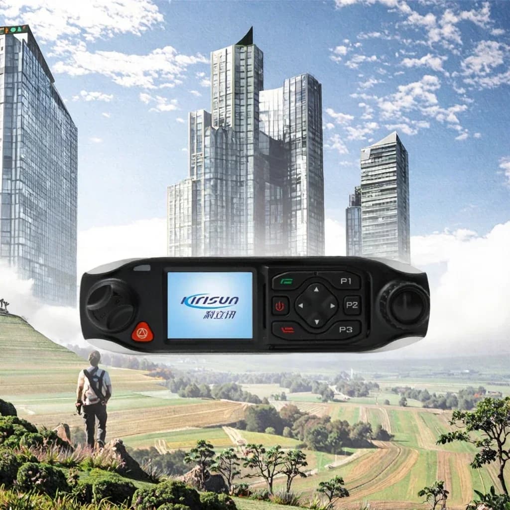 Radio Digitale DMR Kirisun DM588 per Auto, UHF VHF 25W Alta Potenza, GPS, Bluetooth, Walkie Talkie con Portata di 50km, Stazione Base Mobile