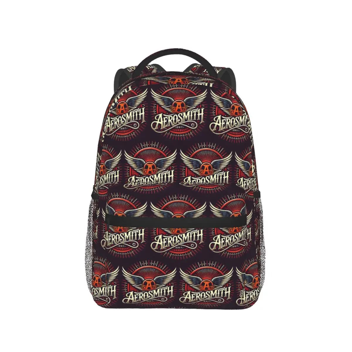 Rock Aerosmith Band Backpack Hot Sale Daypack Large Capacity Boys Girls BookBag School Bag Shoulder Bags for Men Women