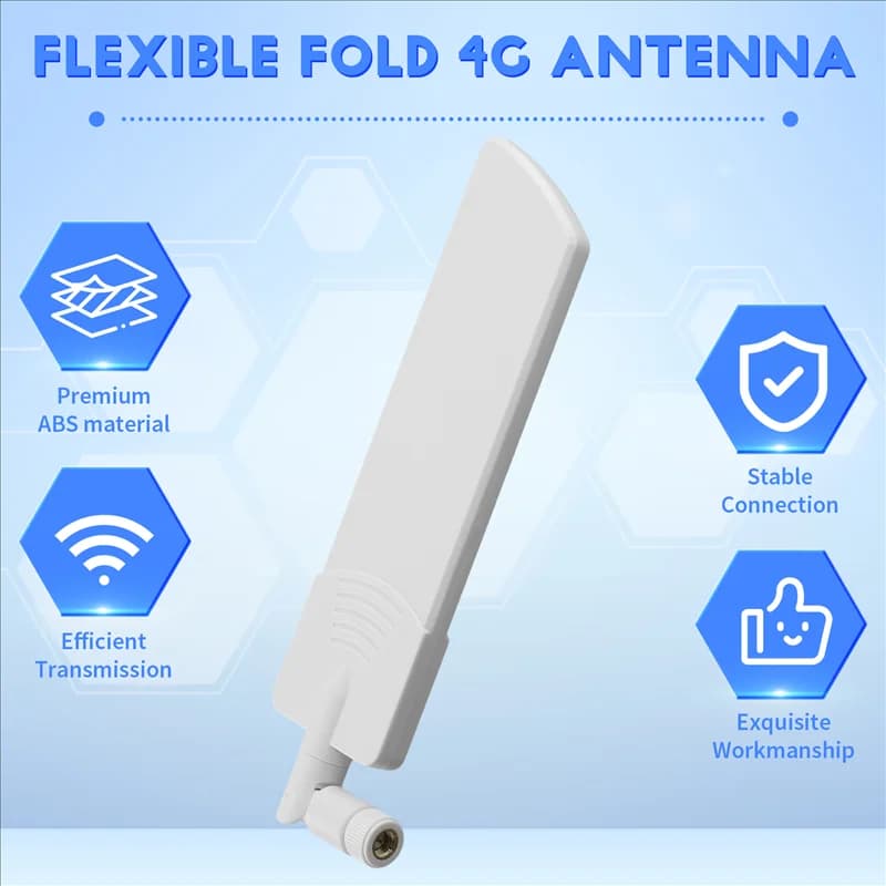 Y23A-600-6000Mhz Router wireless pieghevole flessibile 2G 3G GSM GPRS 4G 5G Antenna WIFI ripetitore di segnale 40 Dbi LTE ad alto guadagno