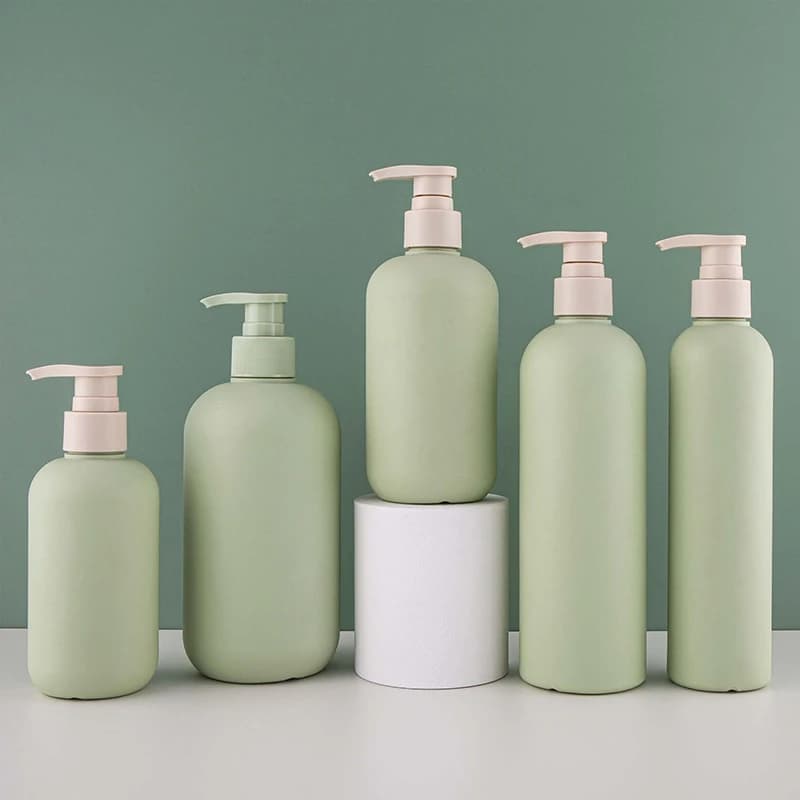 Dispenser di sapone schiumogeno per Shampoo in plastica da 200ML ~ 500ML bottiglie riutilizzabili coperchio ribaltabile/flaconi per lozione a pompa