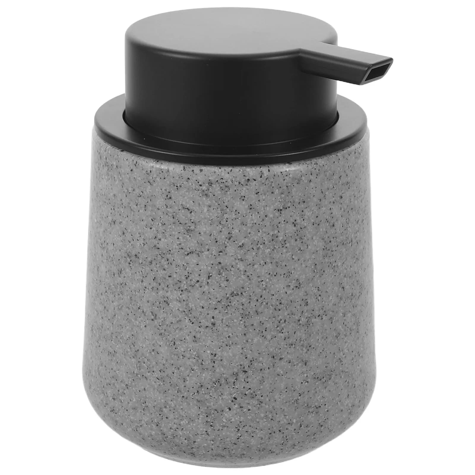 Dispenser di Sapone Schiumogeno Ricaricabile in Legno di Noce Vintage, Bottiglia con Pompa per Schiuma 250ml, per Bagno e Cucina