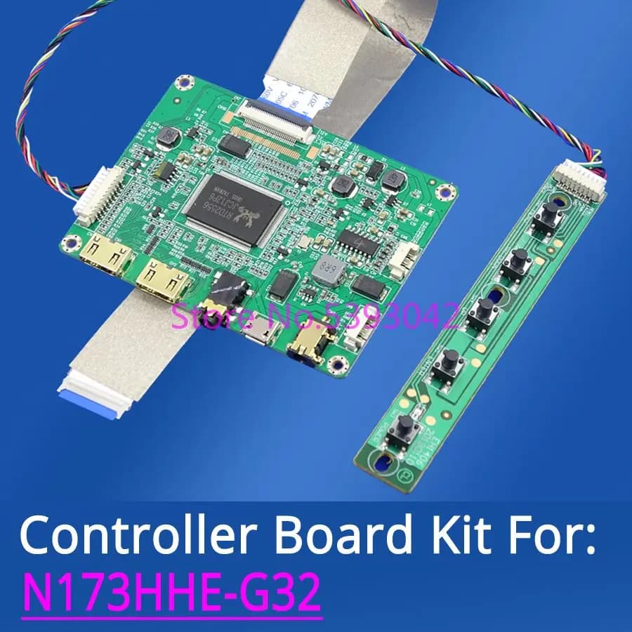 Fit N173HHE-G32 EDP 40 Pin 17.3" Display 1920*1080 FHD 120Hz LED Panel Screen 5V USB 2 Mini Controller Driver Board DIY Kit