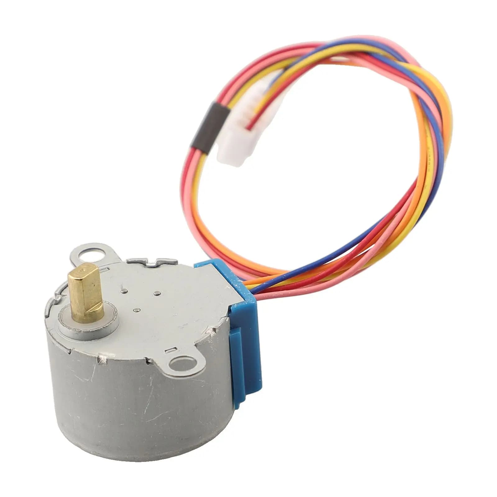 Motore passo-passo a 4 fasi DC 5V con scheda driver ULN2003 28BYJ-48 per Arduino, motore con ingranaggi e LED per le fasi A B C D