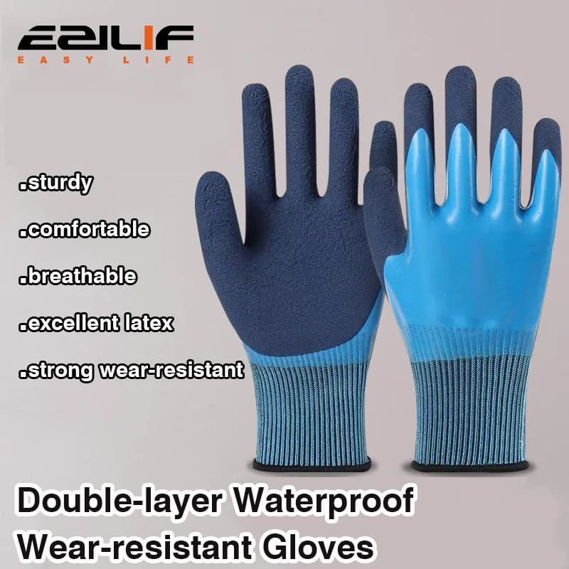Horticultural Gloves Stab Puncture Resistant Latex Waterproof for Work Labor Protection Wear Resistant ForWork Flower Protection