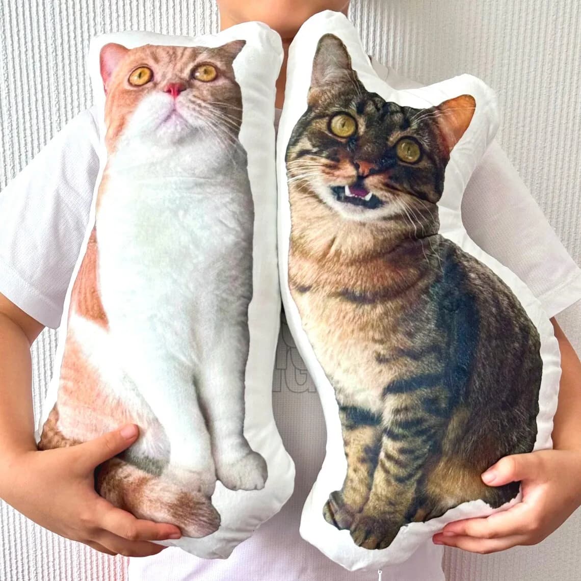 Cuscino bifacciale personalizzato a forma di animale domestico: un regalo ideale per gli amanti dei cani, perfetto per la decorazione domestica, seggiolini auto, fibra di poliestere