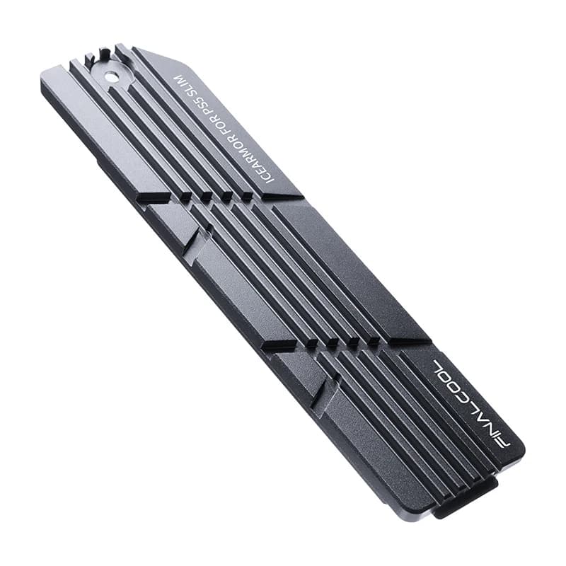 Dissipatore di calore FinalCool Ice Armor PS5Slim per SSD da gioco PS5Pro PCIe interno M.2 NVMe 4.0, progettato in lega di alluminio e magnesio