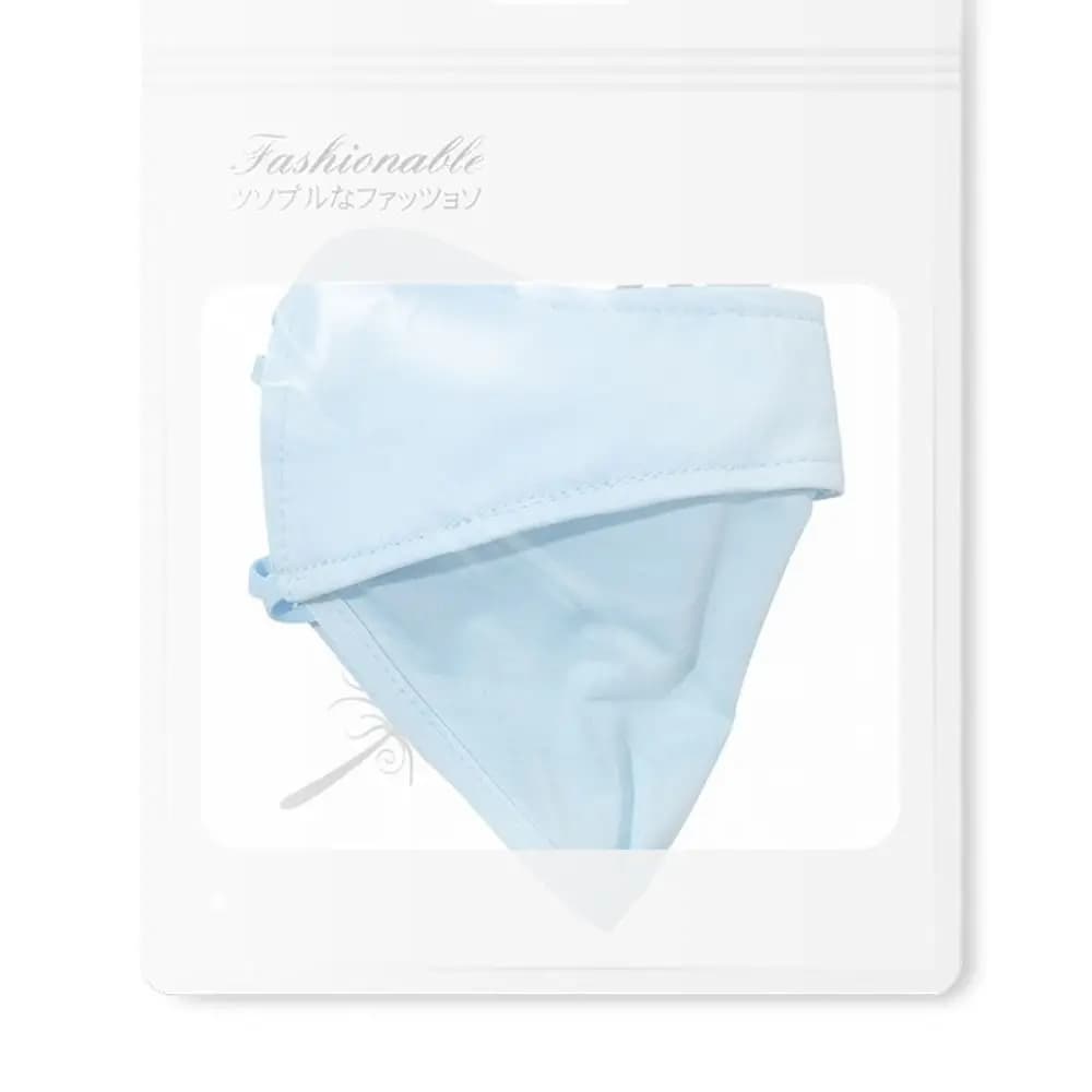 Maschera Viso in Seta Ghiaccio alla Moda, Regolabile, Protezione Solare UV, Maschera Sportiva Traspirante, Sciarpa Viso Uomo