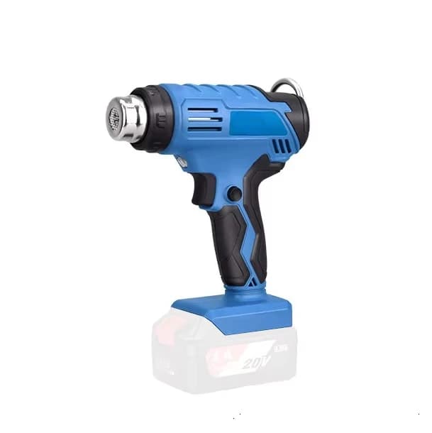 Pistola ad Aria Calda Industriale Fai-da-Te 300W con Batteria al Litio, Senza Fili, Portatile, Multifunzione, Temperatura 350-550°C