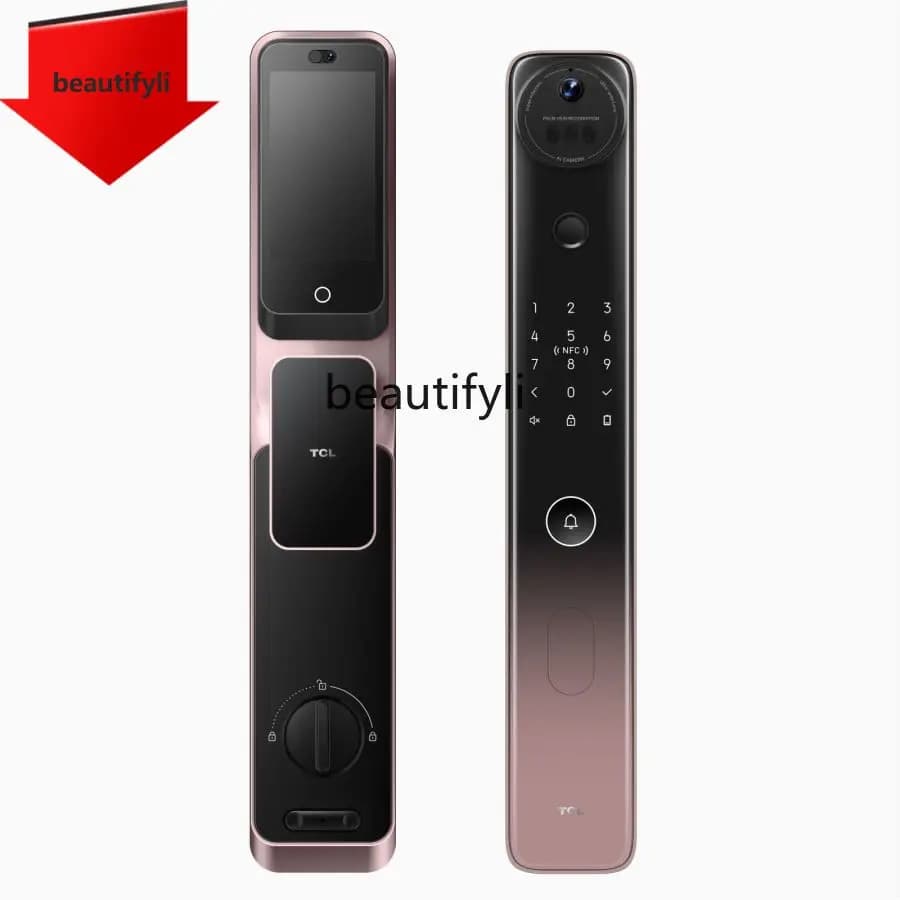 A61 Smart Door Lock K9gmax Doppia fotocamera Cat Eye Smart Lock Serratura elettronica domestica