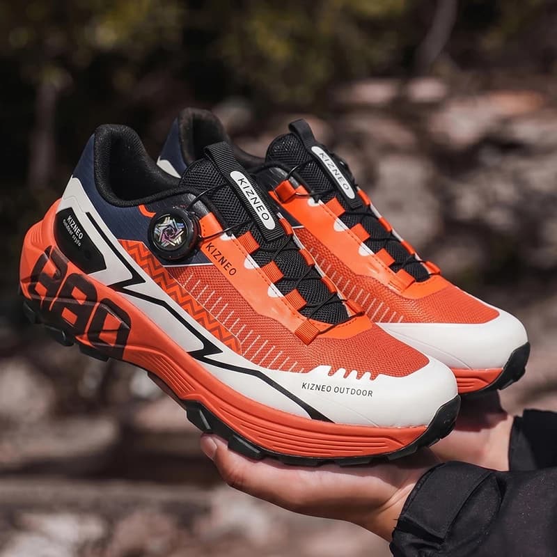 Non-slip Men Hiking Shoes Breathable Outdoor Wear Resistant Splashproof Climbing Men Sneaker Tourism Mountain Shoes 39-47