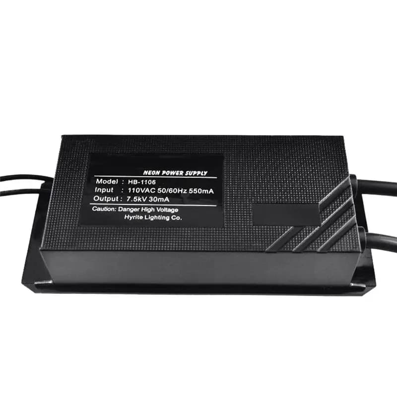 (ABGQ) Trasformatore Elettronico per Luci al Neon 2-6M, Alimentatore per Insegne al Neon 7.5KV 30MA, Trasformatore Elettronico per Alimentazione LED
