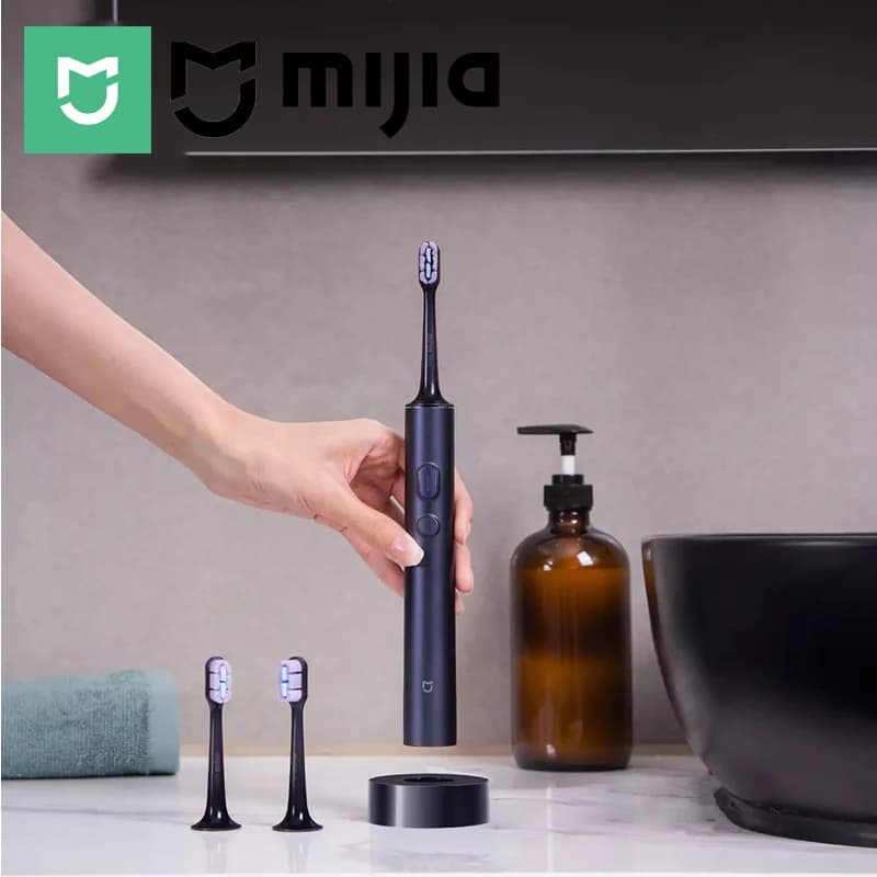 MIJIA T700 Sonic Electric Toothbrush, 24 Day Battery life, 360 ° Ultrasonic Electric Brushes with Wireless Charging