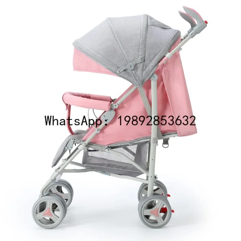 Passeggino r15Baby per Bambini, Leggero, Reclinabile, con Ammortizzazione, Pieghevole
