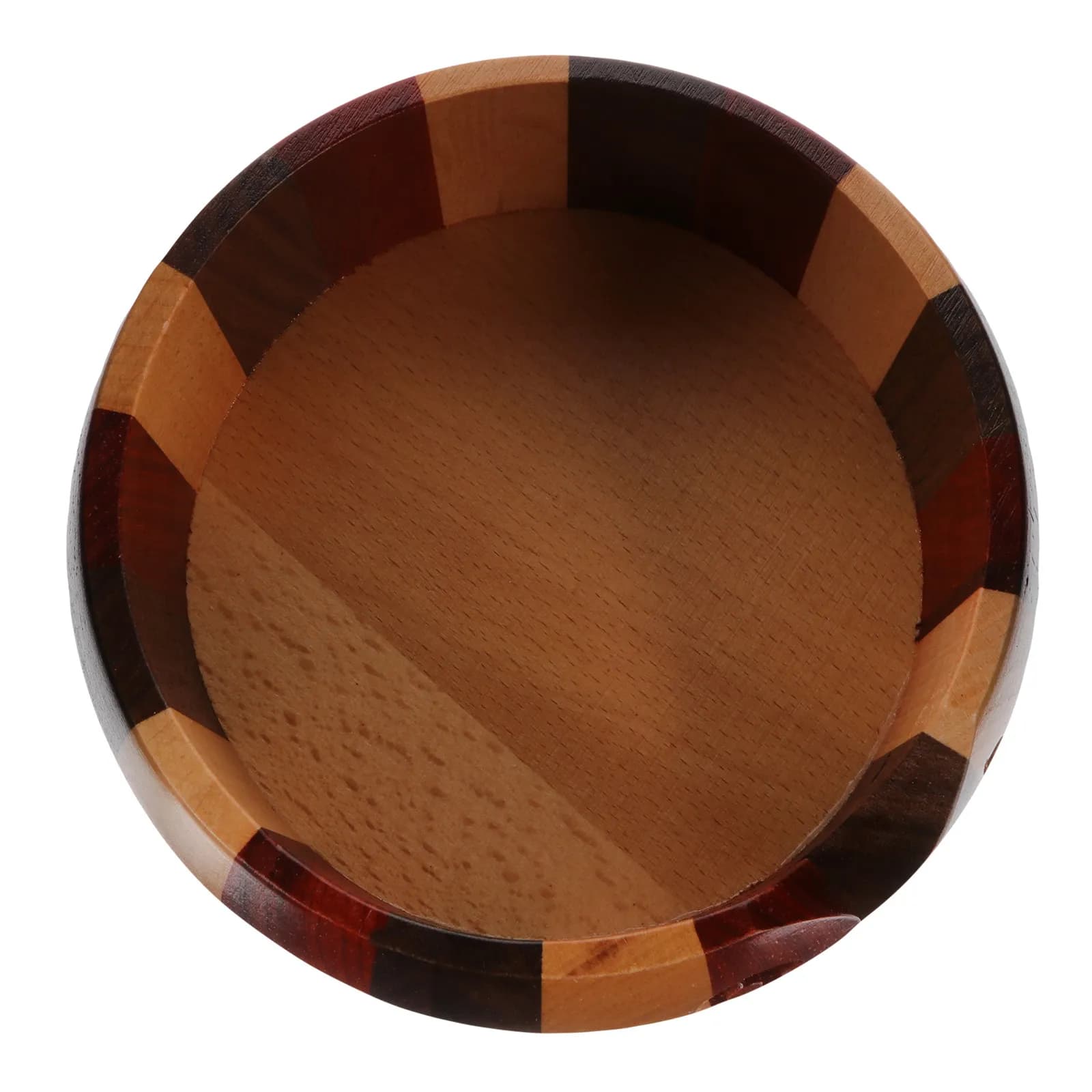 1Pcs Wooden Yarn Storage Bowl Yarn Holder Crochet Bowl Knitting Accessories Wool Storage Case Heavy Base