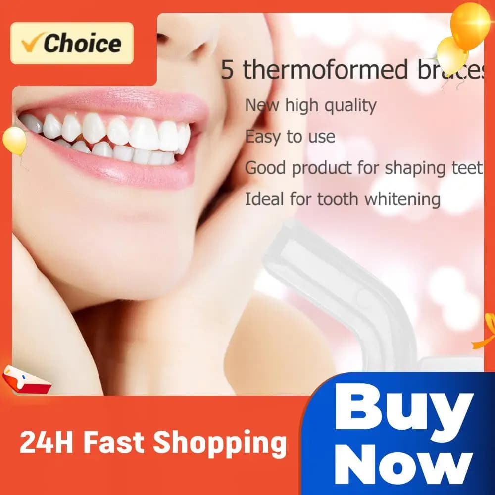 Set of 2/4 Tooth Protector Parts for Bruxism Anti-russation teeth whitening Orthodontic Protection