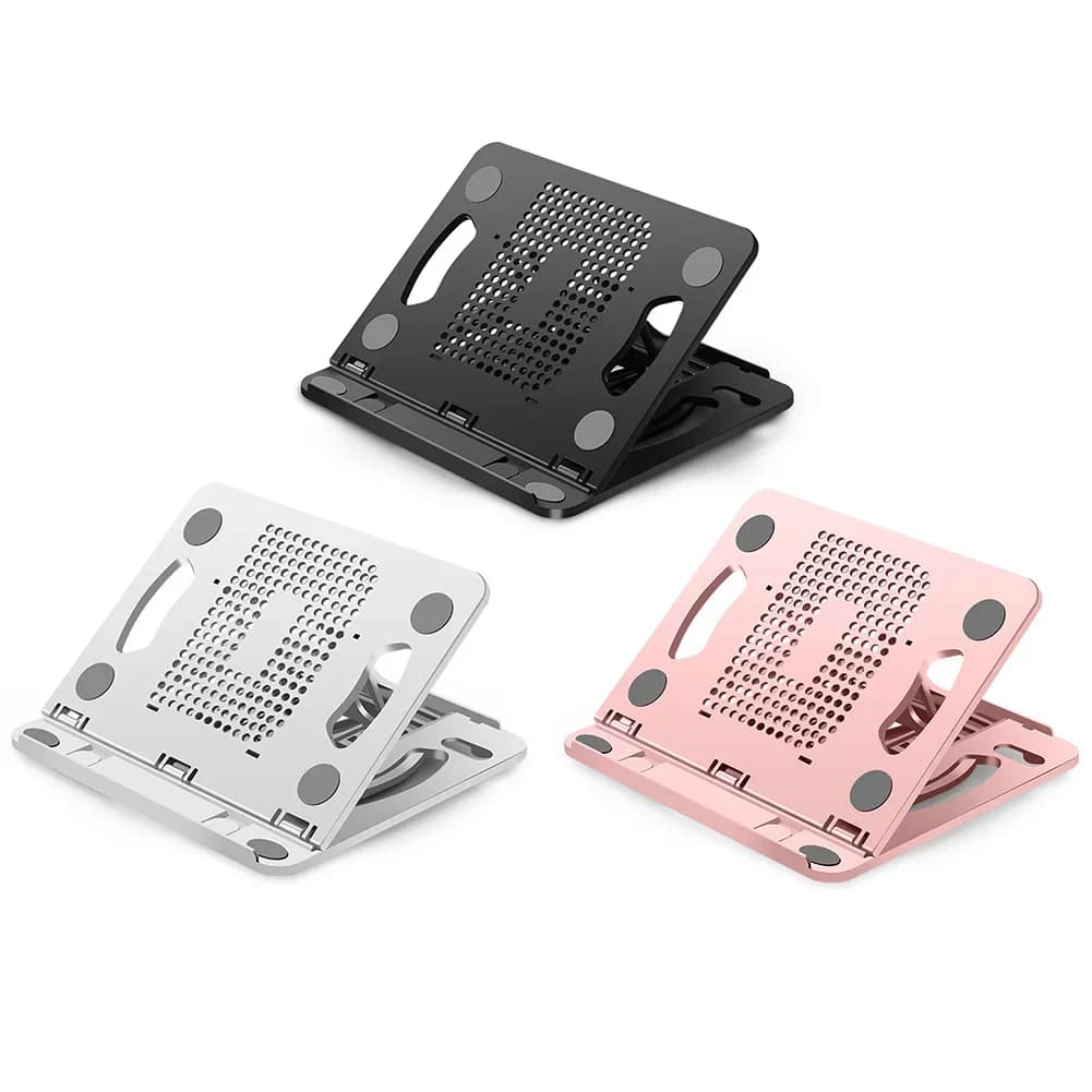 Supporto per laptop pieghevole regolabile rotante Supporto per notebook da tavolo portatile universale Accessorio di supporto per staffa per tablet