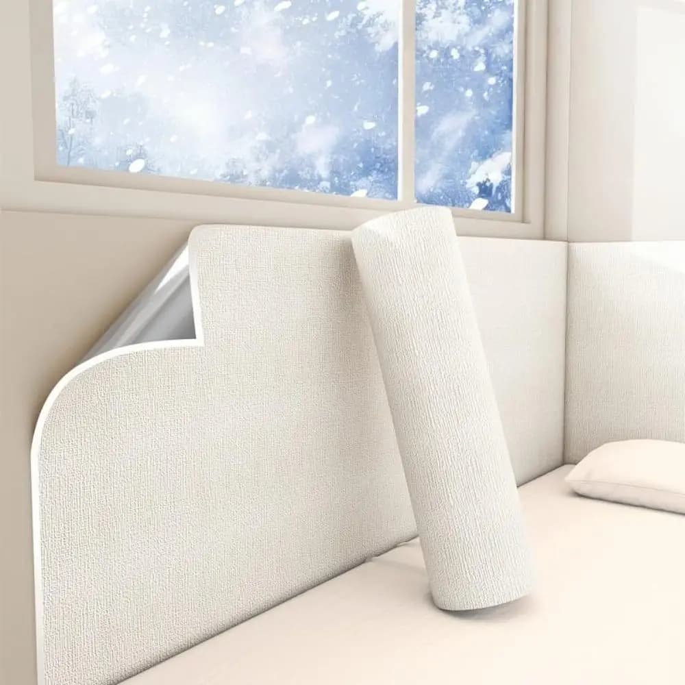 50x300cm Self-adhesive Wall Stickers Waterproof Moisture-proof Sound Insulation Wallpaper Removable Thick