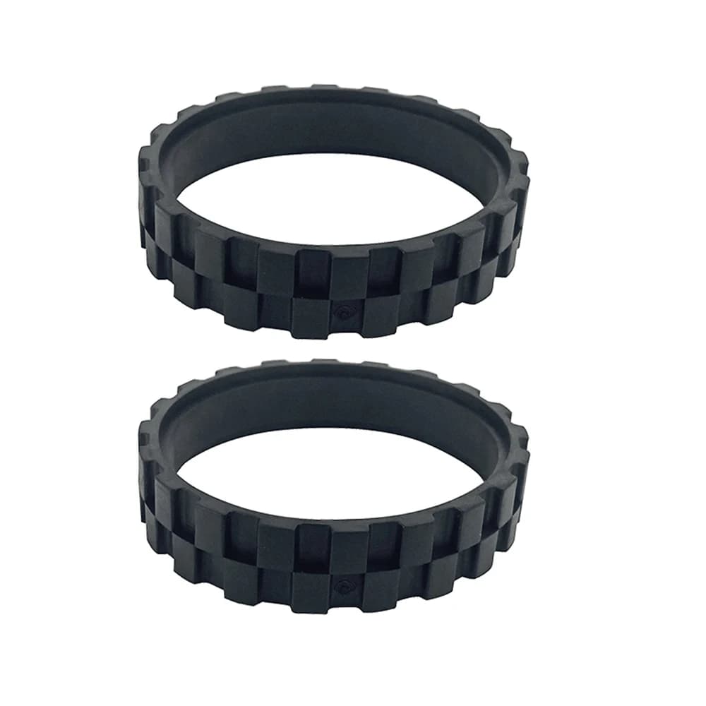 Acquista ora! 2 pezzi per Roborock S5/T6/T7 Accessori Xiaomi Ruota da passeggio Pneumatico Pelle di ricambio Parti per aspirapolvere robot