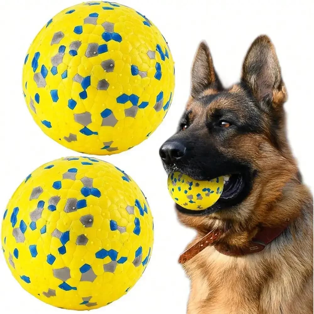 1/2/3 palline per cani, palline da tennis, giocattoli per cani, adatti per masticare intensamente, giocattoli resistenti per la dentizione dei cani, giocattoli galleggianti per l'acqua