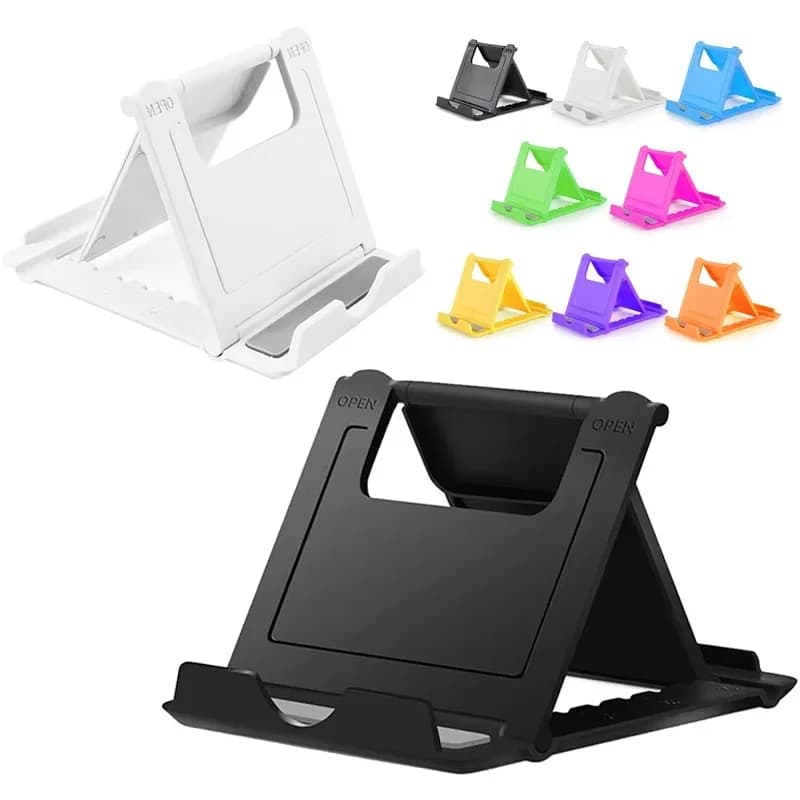 Supporto per telefono portatile pieghevole universale Supporto per telefono regolabile Staffa per iPhone Samsung Xiaomi Huawei Tablet iPad Stand