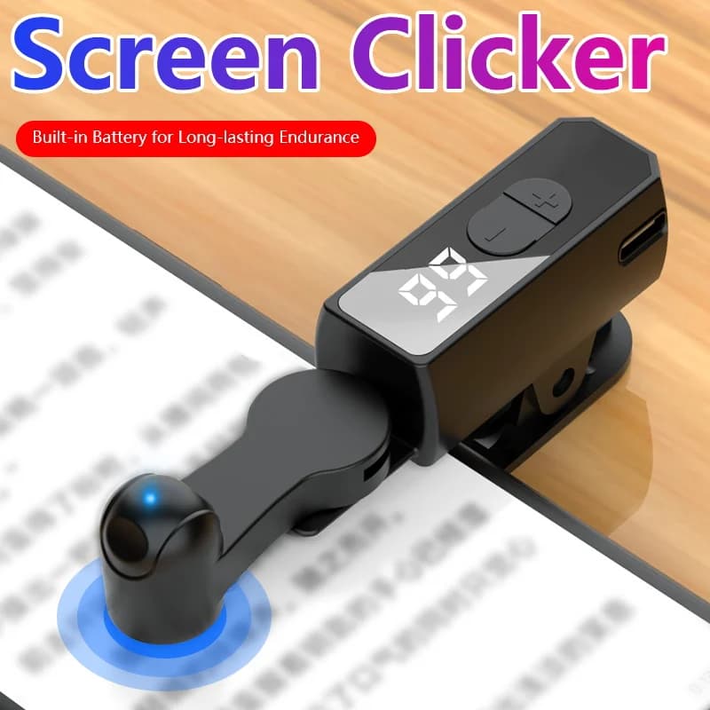 Automatic Clicker for App Screen Smartphone, Video, Live Streaming, Gadget, Smartphone Games, Touch Screen Tripods, Screen Tapper Accessories