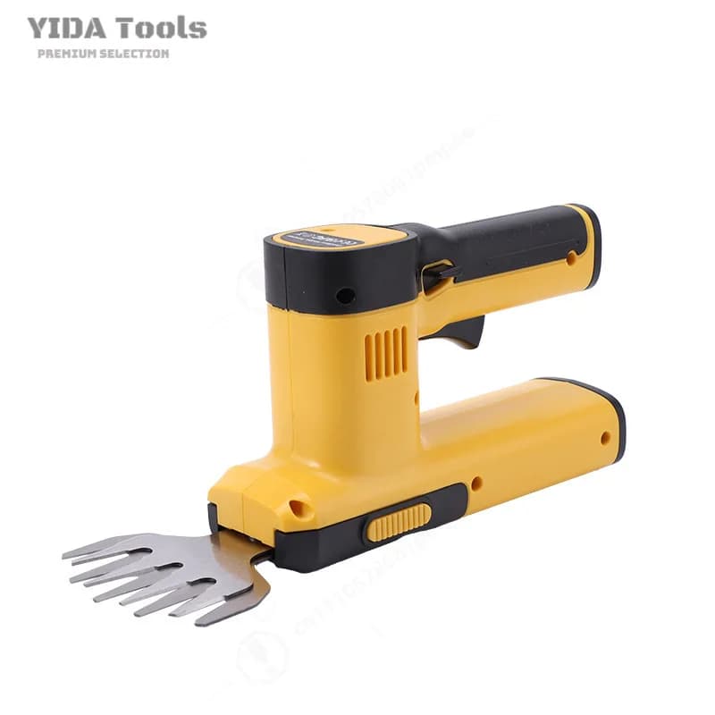 YIDA Cordless Lithium Hedge Trimmer High Power Portable Handheld Electric Pruning Shears Home Garden Trimming Tool