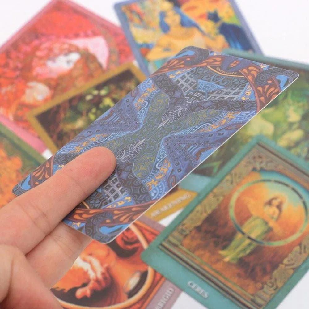 Versione inglese 40 fogli Mystic Sisters Oracle Deck Gioco di carte con manuale in carta